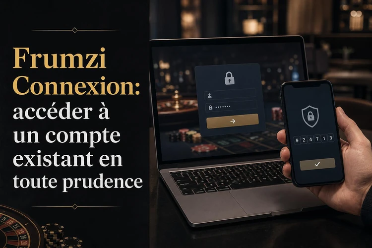 Frumzi Connexion: accéder à un compte existant en toute prudence