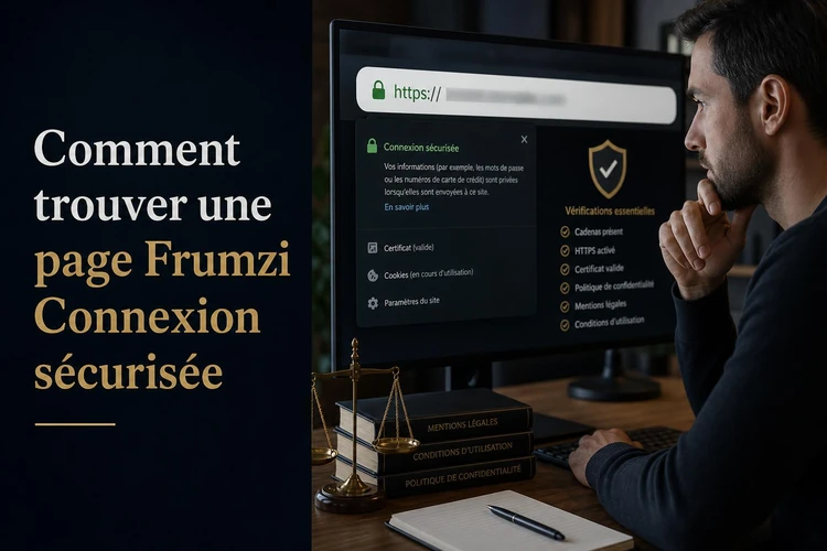 Comment trouver une page Frumzi Connexion sécurisée